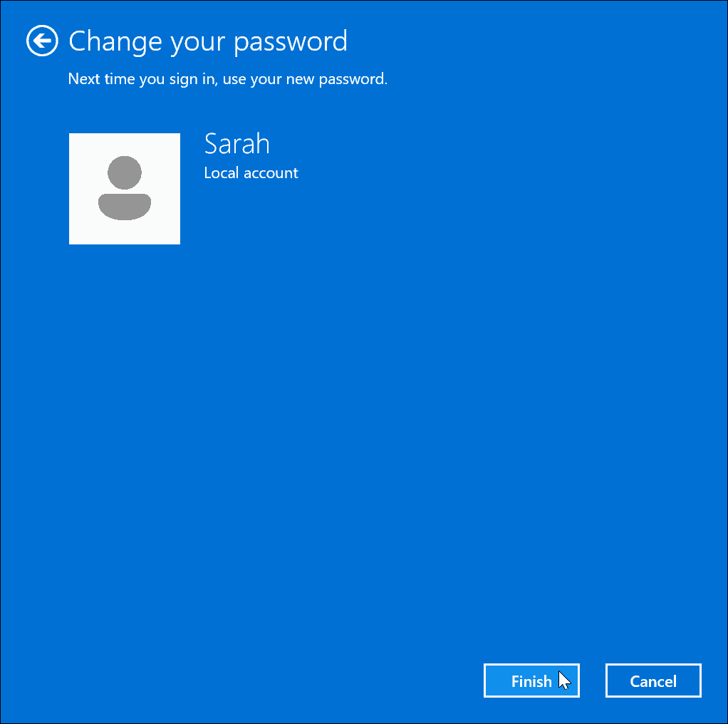 Fjern din adgangskode på Windows 11