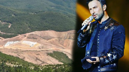Tarkan, der ejer en villa fra Kaz Mountains, lavede en sang til Kaz Mountains
