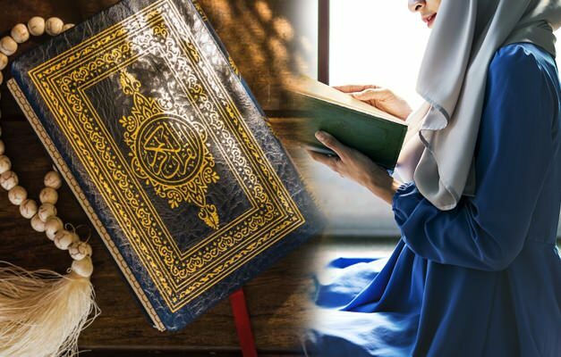 Kan en kvinde med menstruation læse Koranen? Kvinde, der læser Koranen