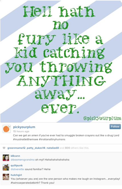 vælg dit blomme instagram citat indlæg