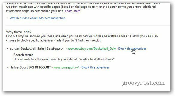 google-annoncer blokerer for annoncører