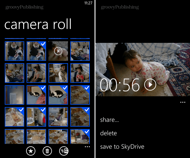Windows Phone 8: Upload af fotos og videoer til SkyDrive