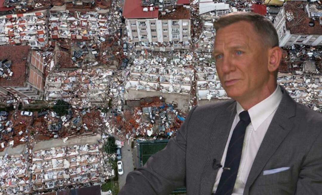 James Bond-stjernen Daniel Craig efterlyste Türkiye! Rekorddonation chokerede alle