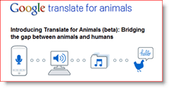 Google Translator for dyr 2010 April Fools