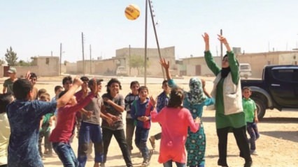 'Syrias børn, der glemmer at spille spil ...