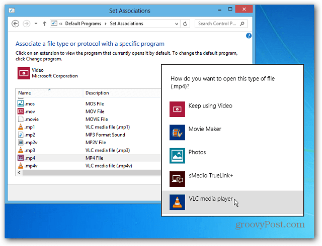 Windows 8: Gør videoer og musikfiler åbne i desktopprogrammer