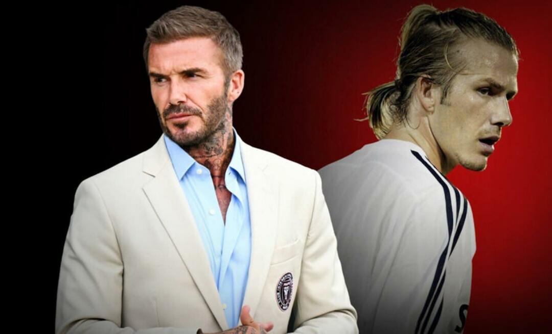 David Beckham smækkede sin kone Victoria Beckham for at sige 