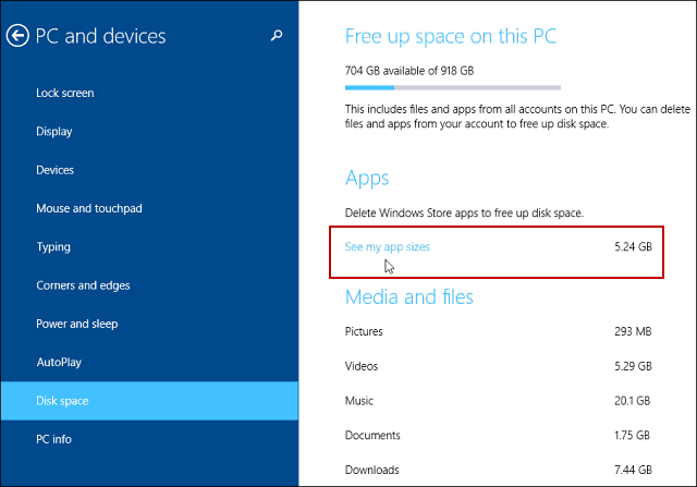 Tip om Windows 8.1: Administrer moderne apps og frigør diskplads