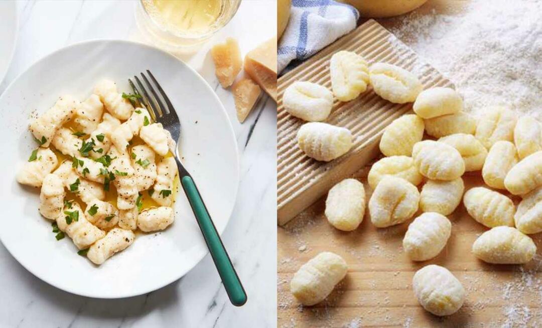 Kan gnocchi laves uden kartofler? Her er smagen af ​​det italienske køkken, gnocchi