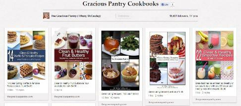 Gracious Pantry kogebøger bord
