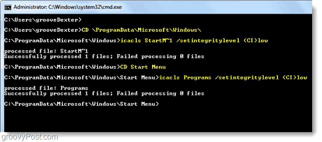 Sådan retter du popup-vinduer til uønsket sikkerhed, når du åbner programmer i Windows 7