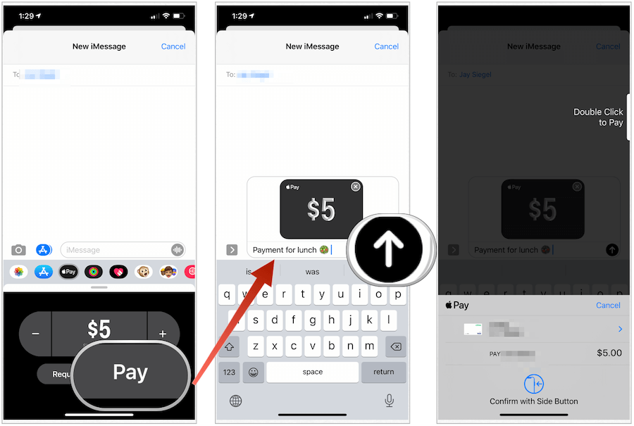 Apple Pay foretager betaling
