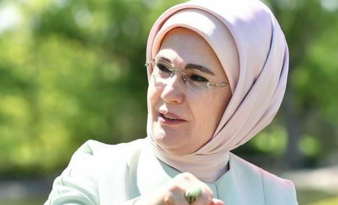 Deler 'National Forestation Day' fra Emine Erdoğan!