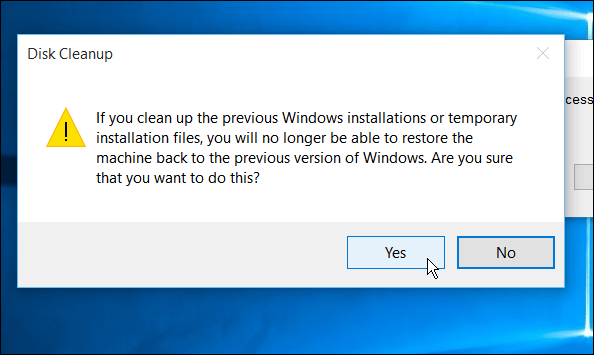 Opgradering af Windows 10: Få dit plads tilbage