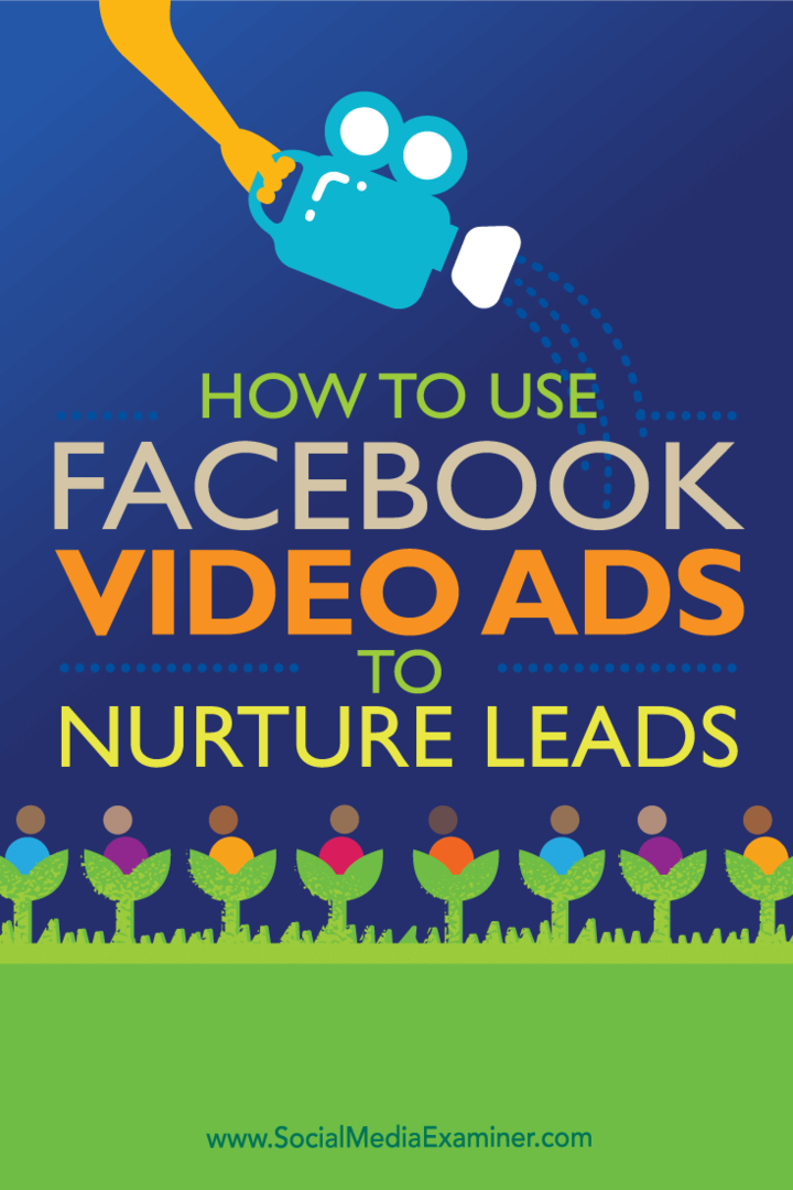 Tips til, hvordan du kan generere og konvertere kundeemner med Facebook-videoannoncer.