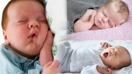 Hospitaliseringsstillinger hos babyer! Hvordan deponeres en nyfødt baby? Ansigt ned eller tilbage ...