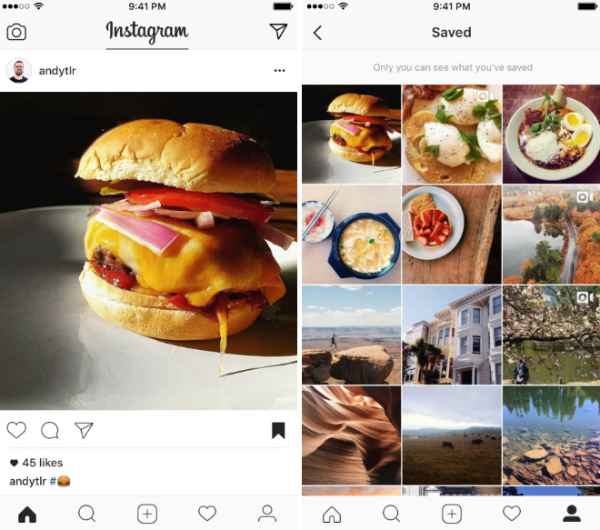 Instagram-gemte indlæg er nu tilgængelige som en del af Instagram-version 10.2 til både iOS og Android.