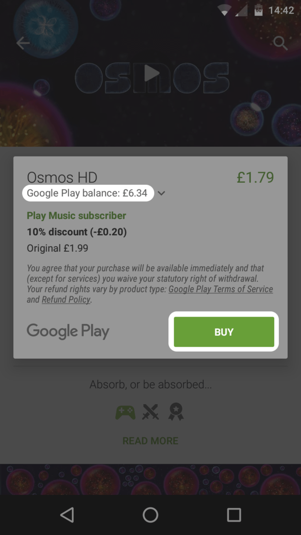 Play Store (1) google play kredit gratis apps butik musik tv viser film tegneserier og Android mening belønninger undersøgelser placering play balance