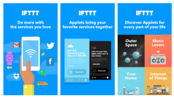 IFTTTs nye applets bringer dine yndlingstjenester sammen for at skabe nye oplevelser.