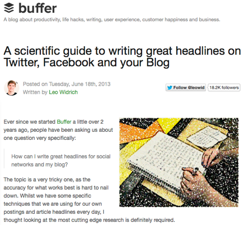 en videnskabelig guide til at skrive gode overskrifter