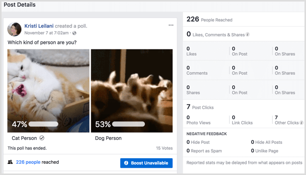 Sådan køres Facebook-afstemninger med animerede GIF'er: Social Media Examiner