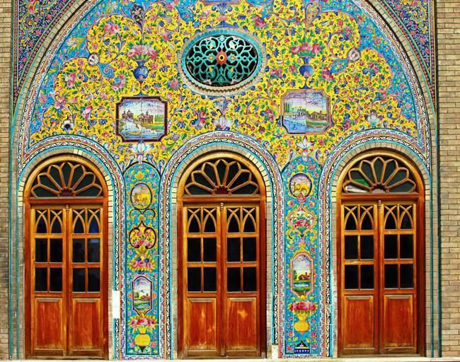 Scener fra Golestan Palace