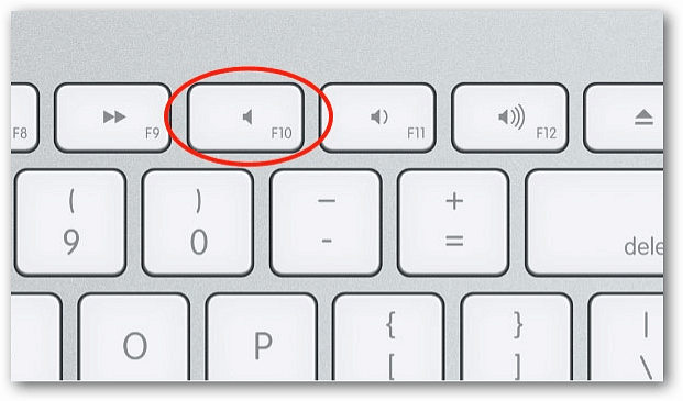 Mac-tastaturet er slået fra