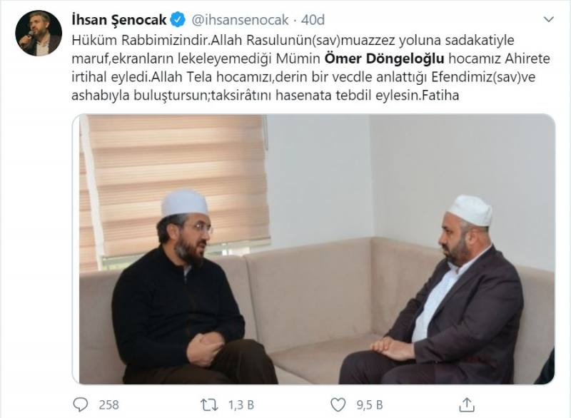Teolog - Forfatter Ömer Döngeloğlu døde