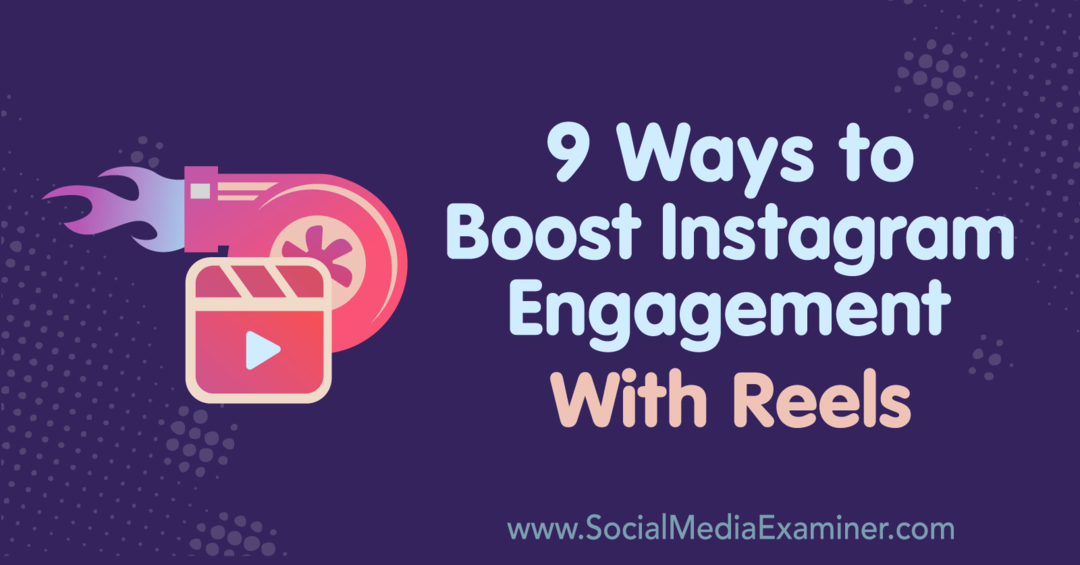 9 måder at øge Instagram-engagement med hjul: Social Media Examiner