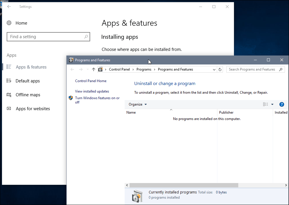 Sådan administreres apps i Windows 10 Creators-opdateringen
