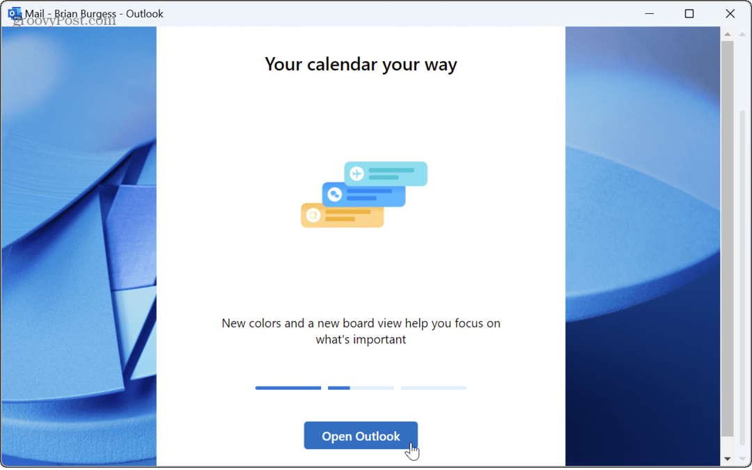 Skift det nye Outlook-app-tema