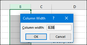 ændre størrelse på kolonner-3 MS Excel tip 