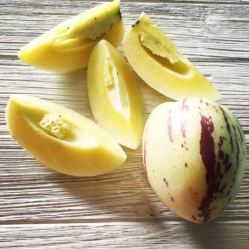 pepino-frugt er rig på C-vitamin