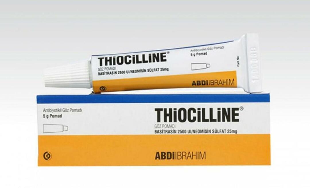 Hvad er thiocillin, hvad bruges det til, hvad gør det? Thiocillin creme 2023 pris