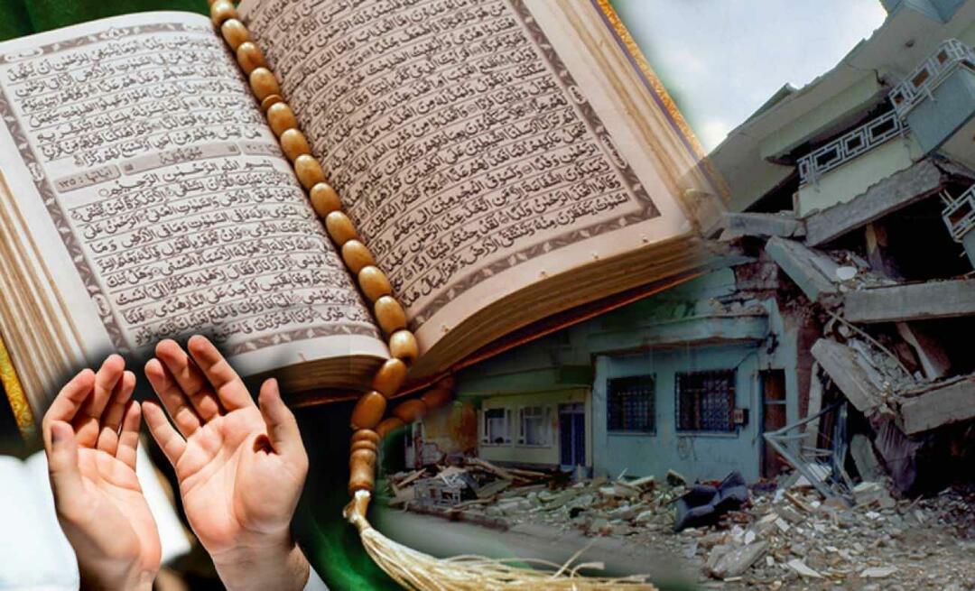 Hvad er jordskælvsversene i Koranen? Hvad indikerer hyppigheden af ​​jordskælv?