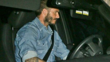 David Beckhams licens blev konfiskeret!
