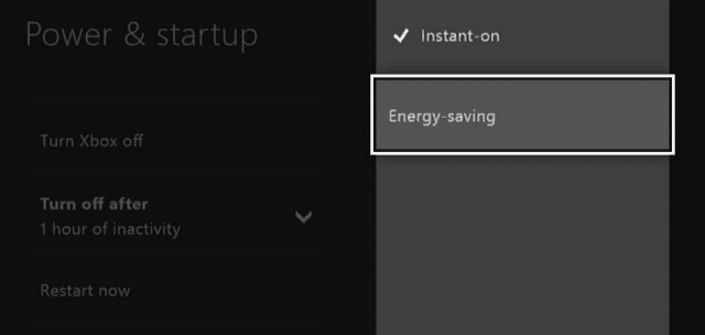 Xbox One-tip: Aktivér strømbesparelsestilstand