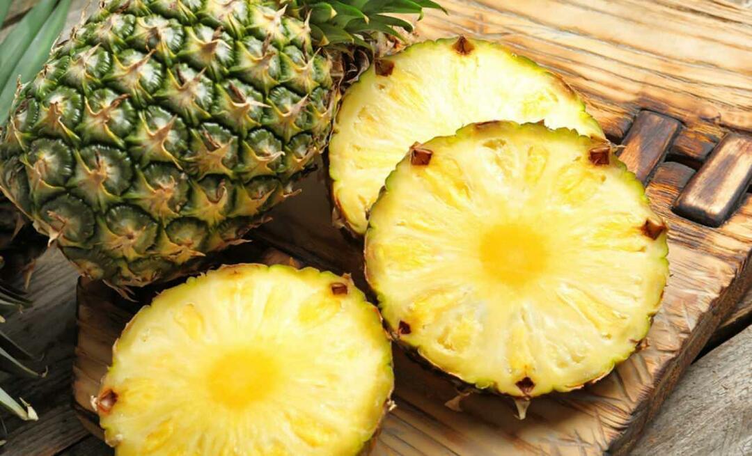 Hvad sker der, hvis du spiser en skive ananas hver dag? Du vil ikke tro det, når du hører dets fordele.