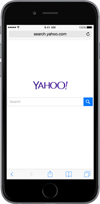 Yahoo-søgning 1