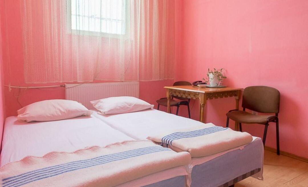 Privatliv i fængsler: Hvad er applikationen "Pink Room"? Hvordan anvender man Pink Room?