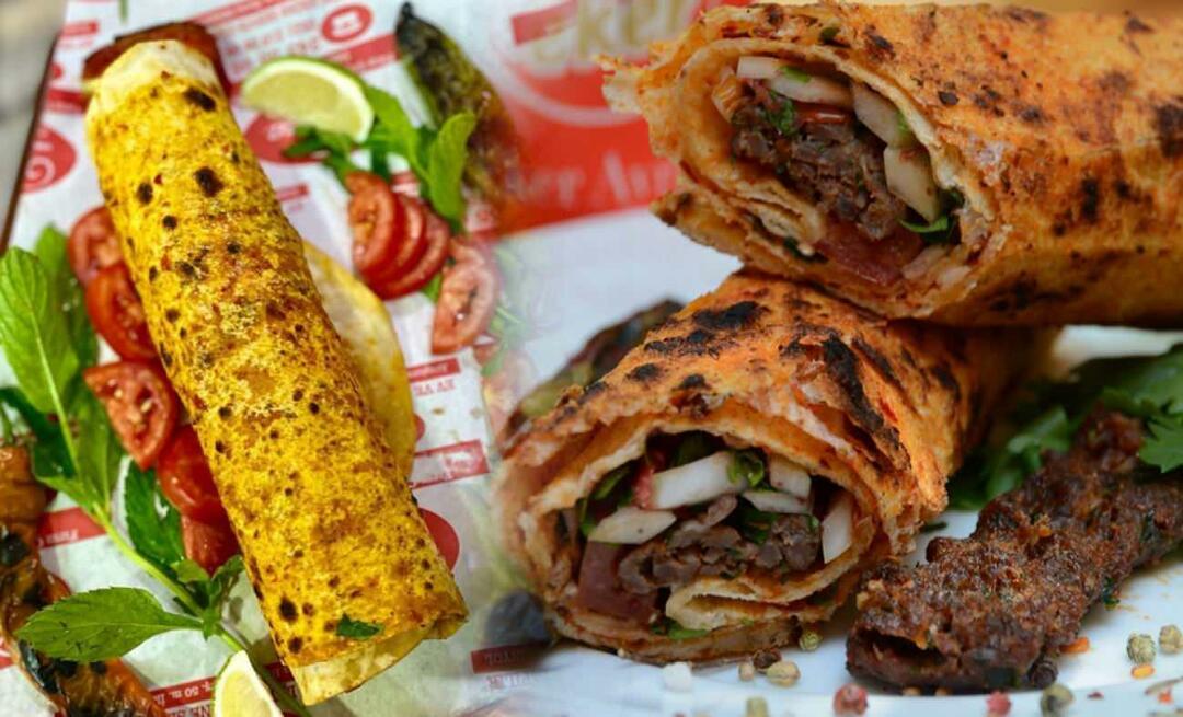 Hvordan laver man Hatays berømte Harbiye Kebab? Hvad er Harbiye wrap?