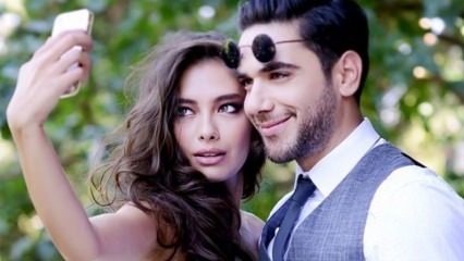 Neslihan Atagül og Kadir Doğulu modtog 1 million 500.000 TL fra en reklame