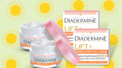 Hvordan bruges Diadermine Lift? Dem, der bruger Diadermine Lift + Sunscreen Spf 30 Cream