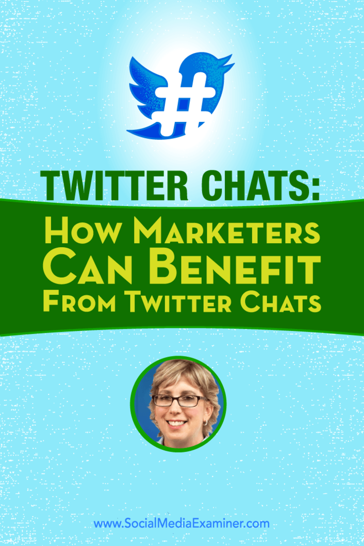 Twitter-chats: Hvordan marketingfolk kan drage fordel af Twitter-chats: Social Media Examiner