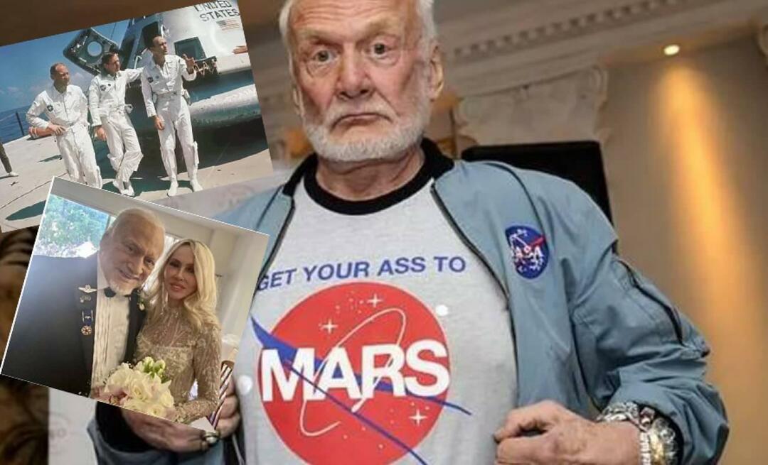 Den anden person, der satte foden på månen, blev gift i en alder af 93! Buzz Aldrin: Vi er så spændte...
