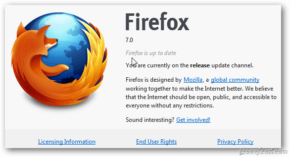 Mozilla Firefox 7.0: Nu tilgængelig med lovede sikkerhed og ydeevne justeringer