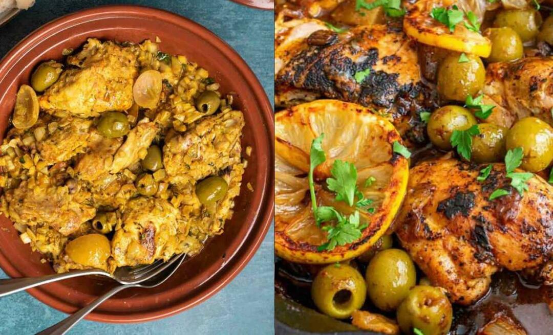 Hvordan laver man marokkansk kylling? Marokkansk kyllingeopskrift til dem, der leder efter en anderledes smag!