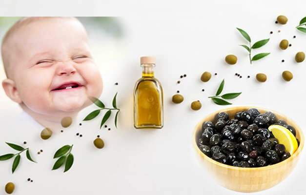 Olivenbrug til spædbørn