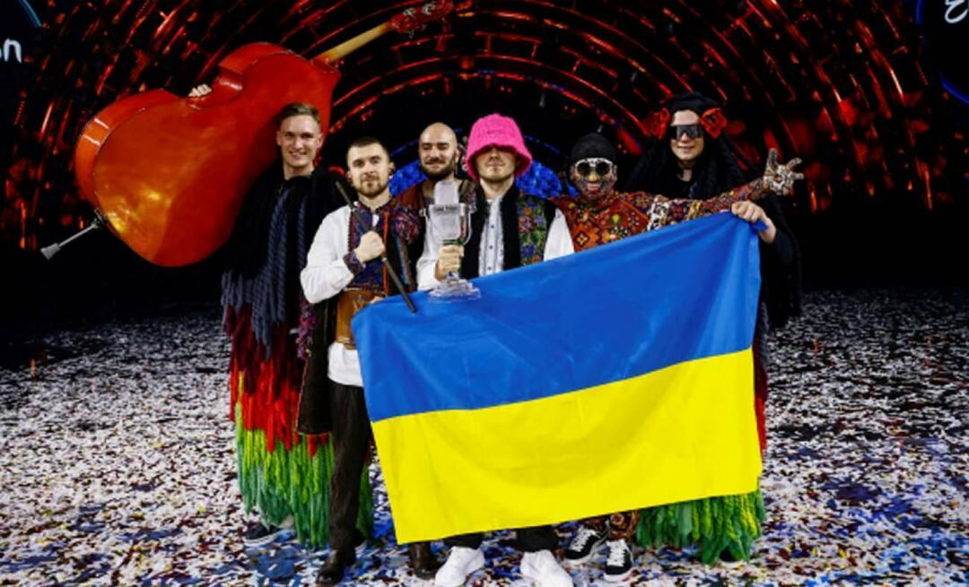 Eurovision-vinderen Ukraine vil ikke være vært i år! Ny adresse annonceret