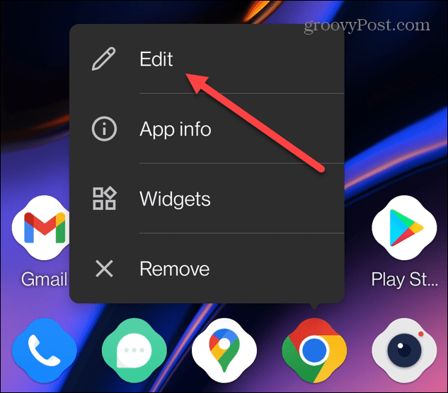Skift app-ikoner på Android